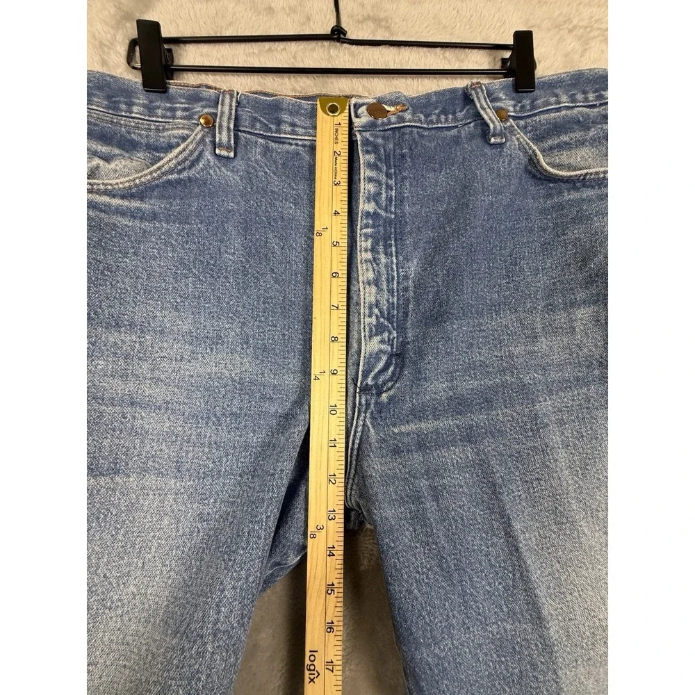 Wrangler Jeans 936PWD Cowboy Cut Slim‎ Fit Measured Fit 37x32 (Tag 38x34) Rodeo